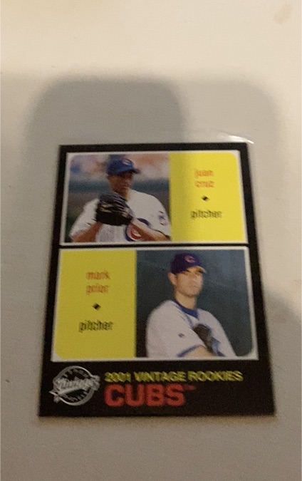 2002 Upper Deck Vintage #170 Juan Cruz / Mark Prior — front
