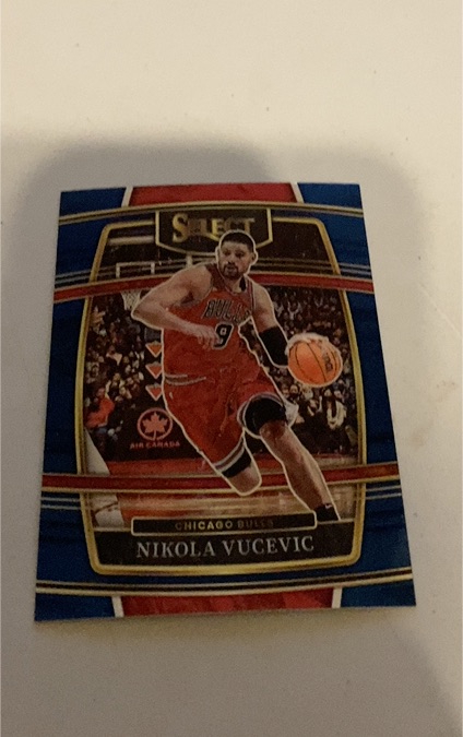 2021-22 Panini Select Concourse Blue #92 Nikola Vucevic — front