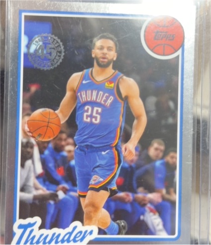 2025-26 Topps #80BK-12 Ajay Mitchell 1980-81 Topps Basketball — front