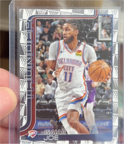 2025-26 Topps #121 Isaiah Joe — front