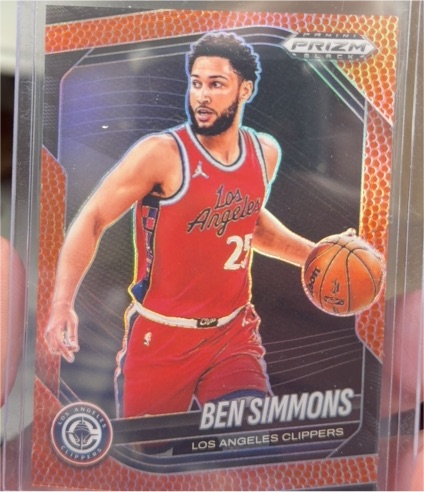 2024-25 Panini Prizm Black #153 Ben Simmons — front
