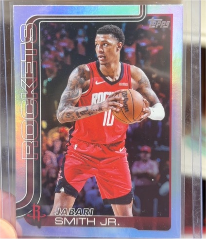 2025-26 Topps #177 Jabari Smith Jr. — front