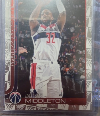 2025-26 Topps Basketball #100 Khris Middleton — front
