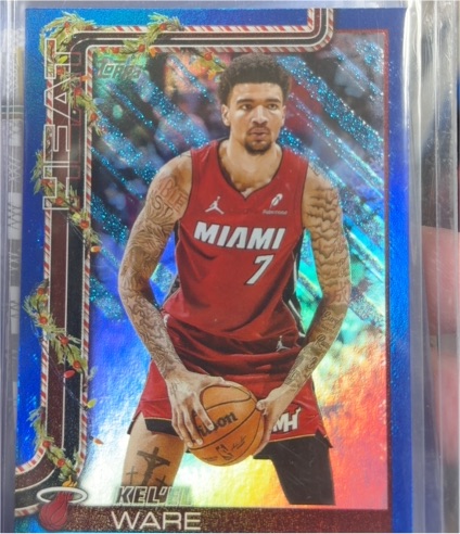 2025-26 Topps Holiday #H59 Kel'el Ware — front