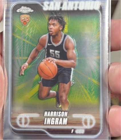 2024-25 Topps Chrome #179 Harrison Ingram — front