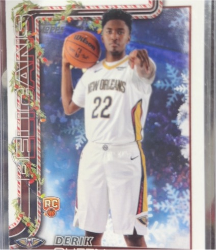 2025-26 Topps Holiday #H173 Derik Queen — front