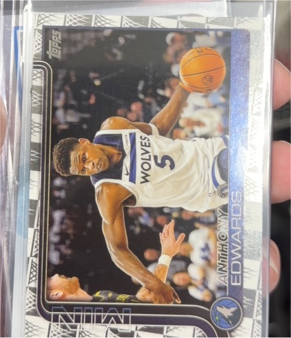 2025-26 Topps #108 Anthony Edwards — front