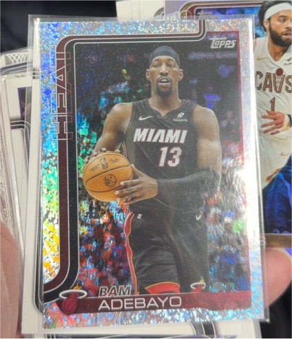 2025-26 Topps #75 Bam Adebayo — front
