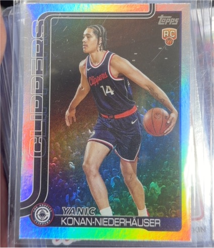 2025-26 Topps #230 Yanic Konan-Niederhäuser — front