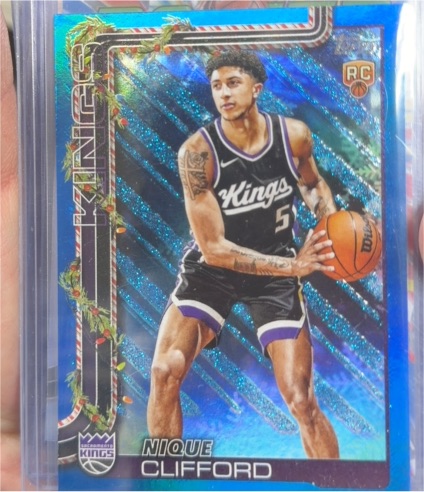 2025-26 Topps #224 Nique Clifford — front