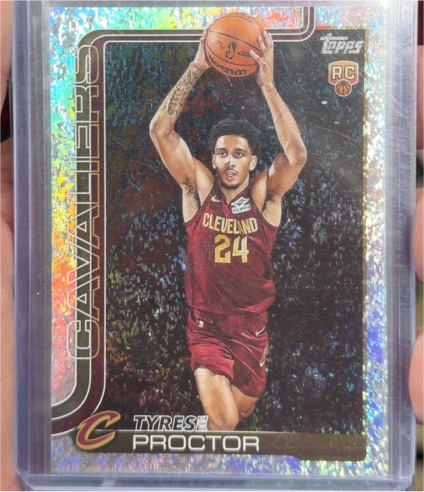 2025-26 Topps #250 Tyrese Proctor — front