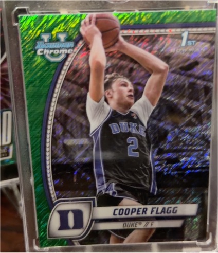 2024-25 Bowman Chrome University #16 Cooper Flagg — front