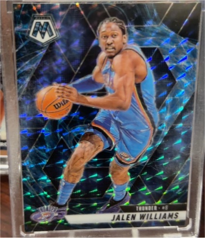 2024-25 Panini Mosaic #150 Jalen Williams — front