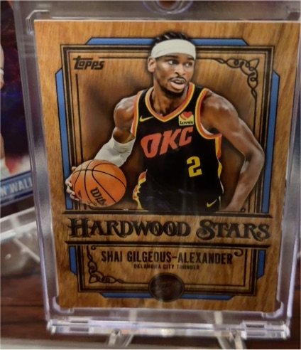 2025-26 Topps Basketball Hardwood Stars #HS-6 Shai Gilgeous-Alexander — front