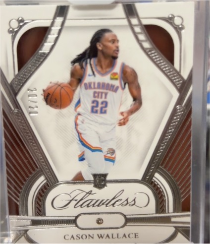2023-24 Panini Flawless #70 Cason Wallace — front