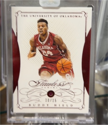 2015 Panini Flawless #10/15 Buddy Hield — front