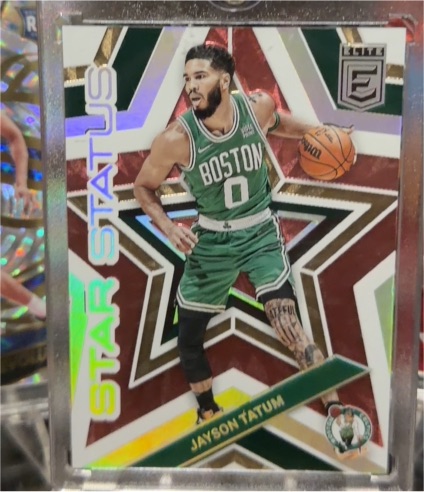 2022-23 Donruss Elite #1 Jayson Tatum Star Status — front