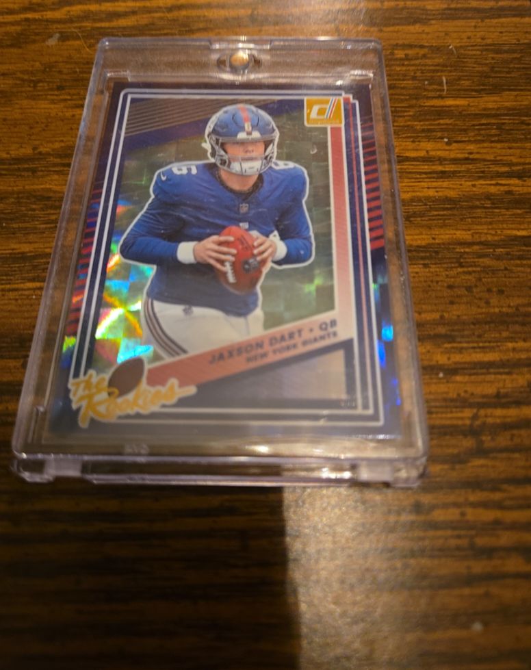 2025 Donruss #2 Jaxson Dart The Rookies — front