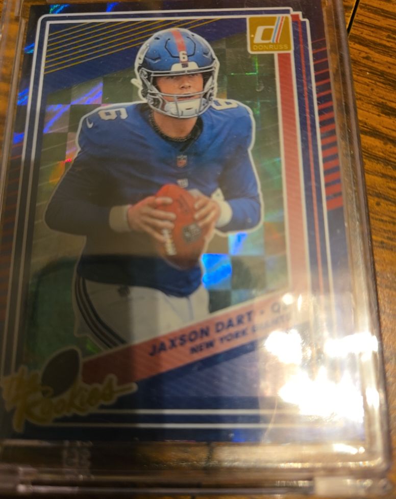 2025 Donruss #2 Jaxson Dart The Rookies — front