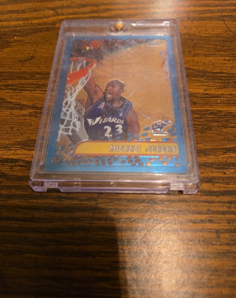 2001-02 Topps Chrome #95 Michael Jordan — front