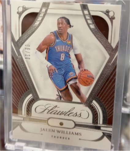 2023-24 Panini Flawless #59 Jalen Williams — front