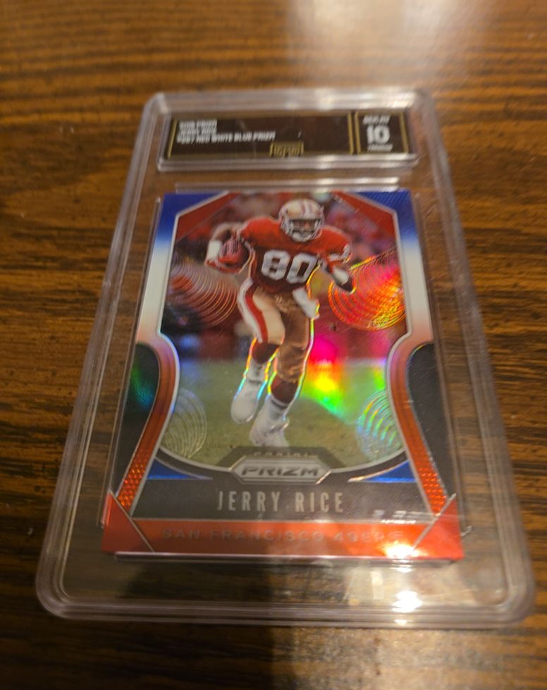 2020 Panini Prizm #10 Jerry Rice — front