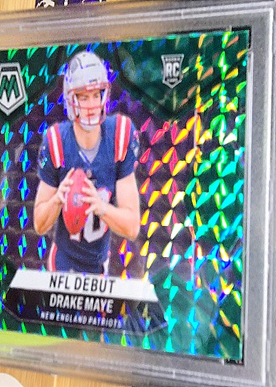 2024 Panini Mosaic NFL Debut #273 Drake Maye — front