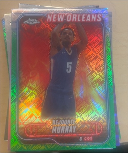 2024-25 Topps Chrome #73 Dejounte Murray — front