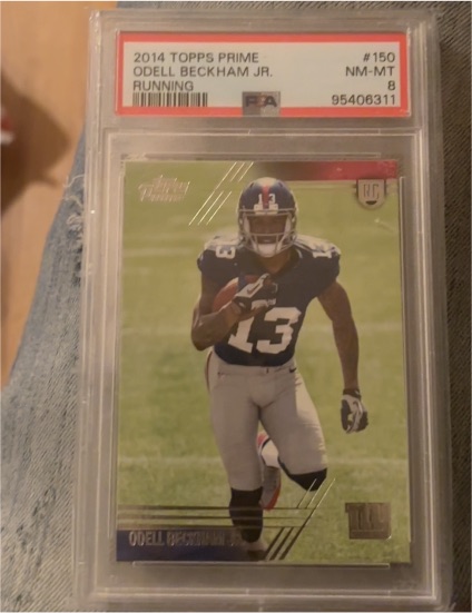 2014 Topps Prime #150 Odell Beckham Jr. — front