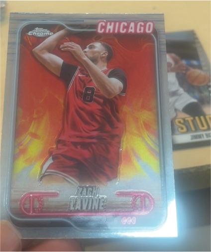 2024-25 Topps Chrome #84 Zach LaVine — front