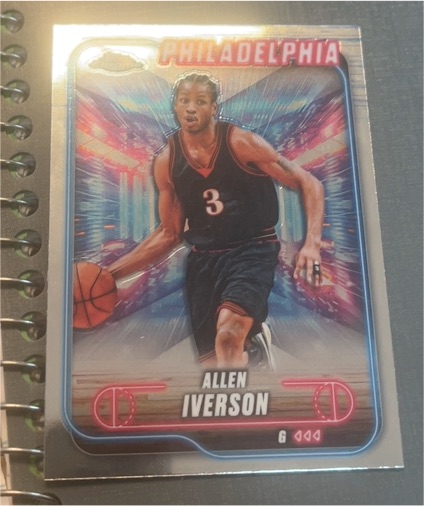 2024-25 Topps Chrome #94 Allen Iverson — front