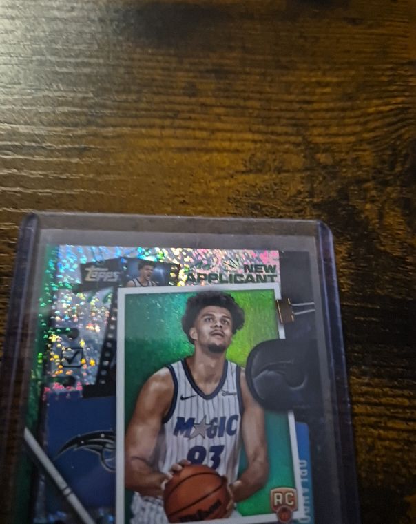 2025-26 Topps Johni Broome New Applicant Rookie Auto — front