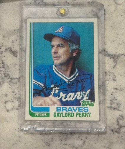 1982 Topps #115 Gaylord Perry — front