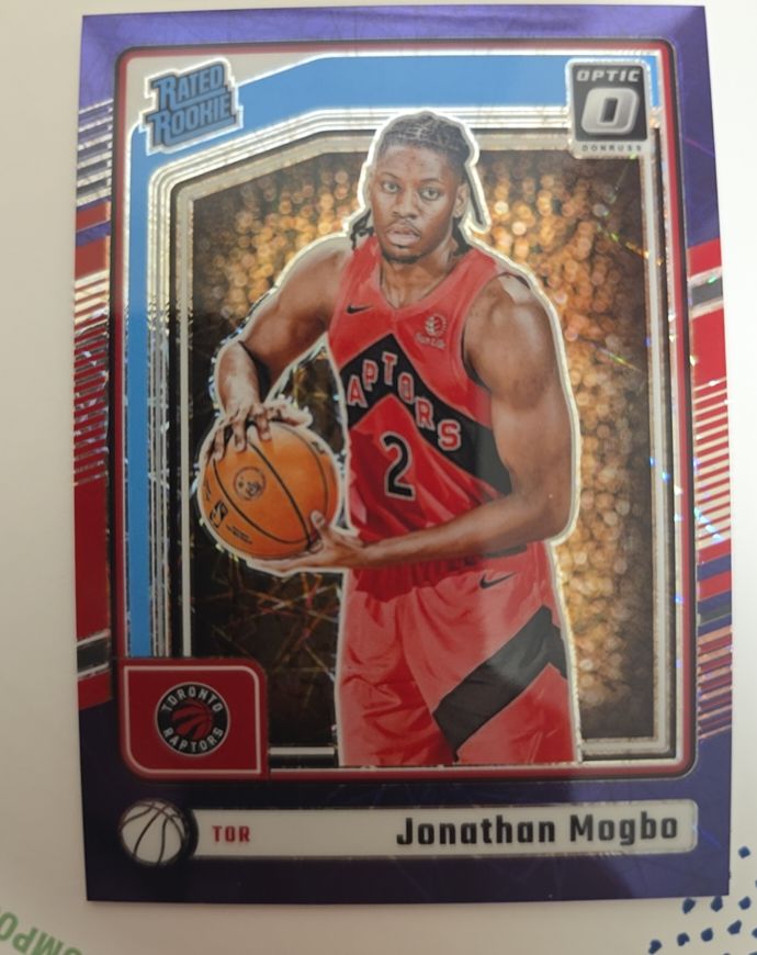 2024-25 Donruss Optic #297 Jonathan Mogbo — front
