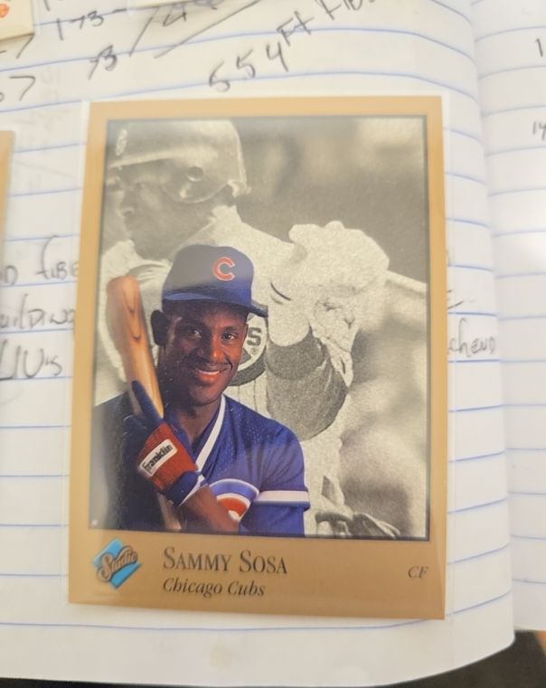 1992 Leaf Studio #20 Sammy Sosa — front
