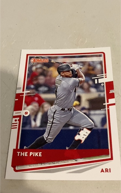 2020 Donruss #78 Ketel Marte The Pike — front