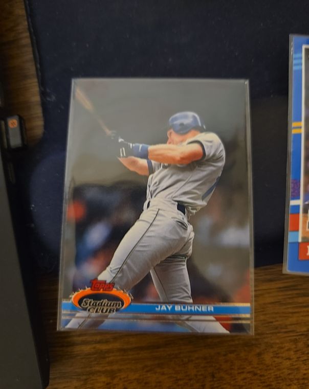 1991 Topps Stadium Club #153 Jay Buhner — front
