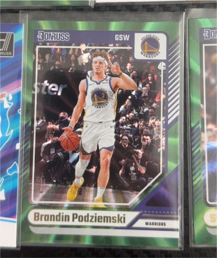 2024-25 Donruss #22 Brandin Podziemski — front