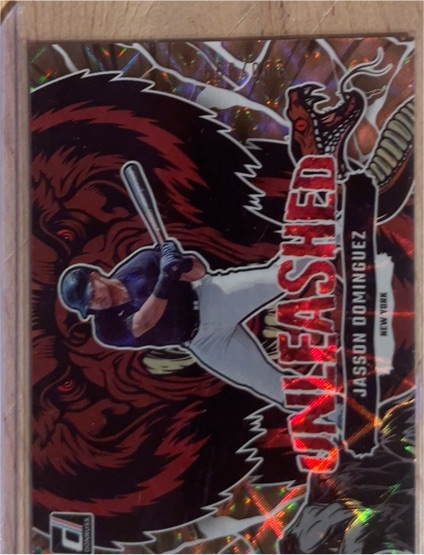 2023 Donruss #U20 Jasson Dominguez Unleashed — front