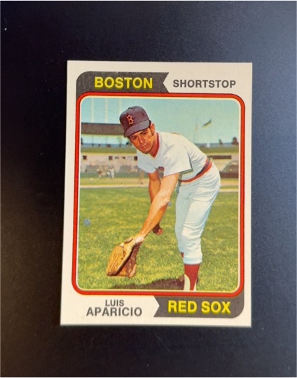 1974 Topps #61 Luis Aparicio — front