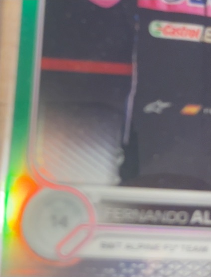 2022 Topps Chrome Formula 1 #14 Fernando Alonso — front
