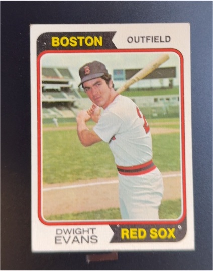 1974 Topps #351 Dwight Evans — front