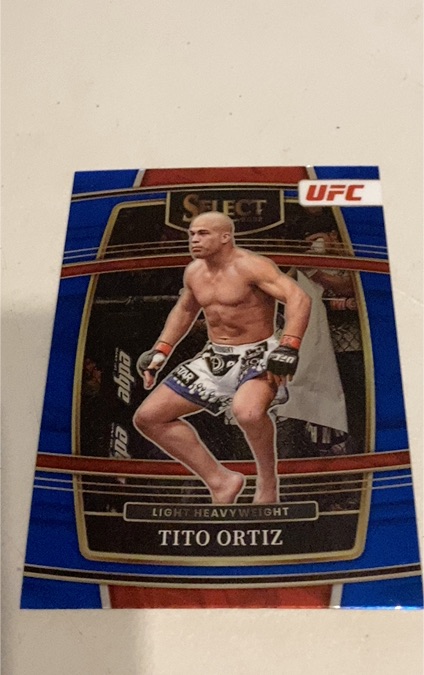 2022 Panini Select UFC #22 Tito Ortiz — front