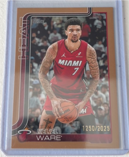 2025-26 Topps #74 Kel'el Ware — front