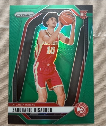 2024-25 Panini Prizm #265 Zaccharie Risacher — front
