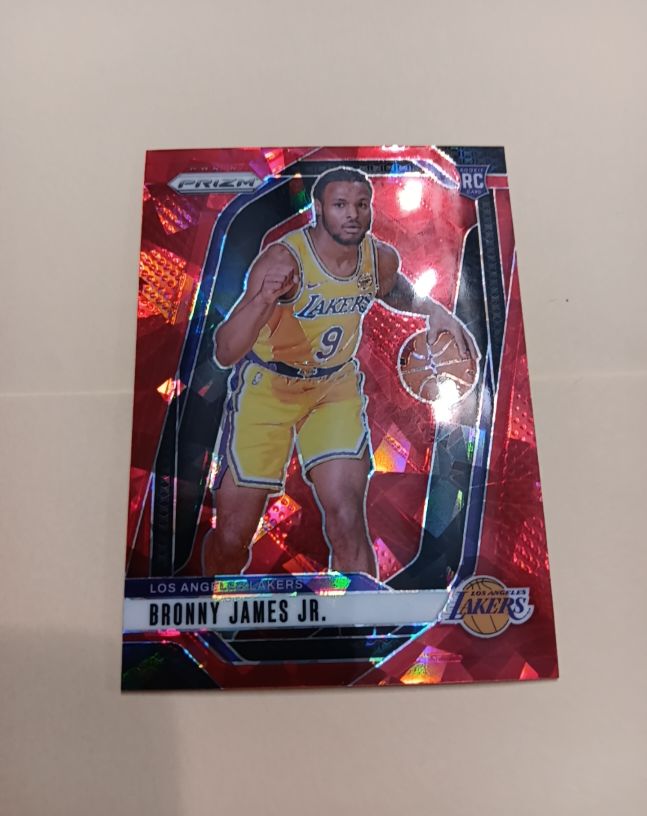 2024-25 Panini Prizm #243 Bronny James Jr. — front