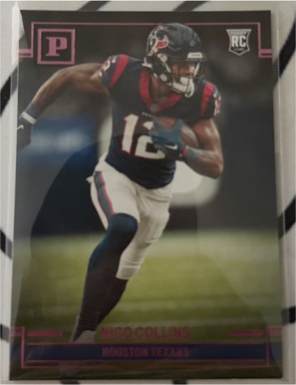 2021 Panini Chronicles #PA-32 Nico Collins — front