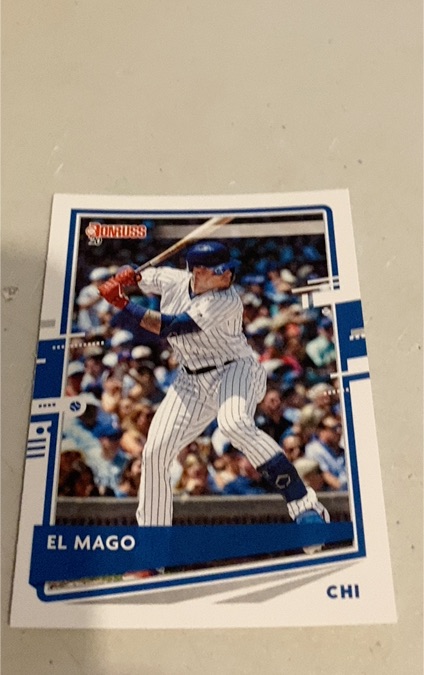 2020 Donruss #90 Javier Baez El Mago — front
