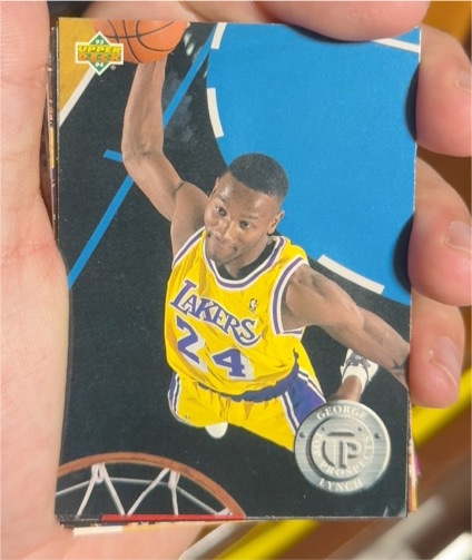 1993-94 Upper Deck #495 George Lynch — front