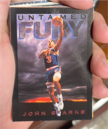 1993-94 SkyBox Premium #330 John Starks — front